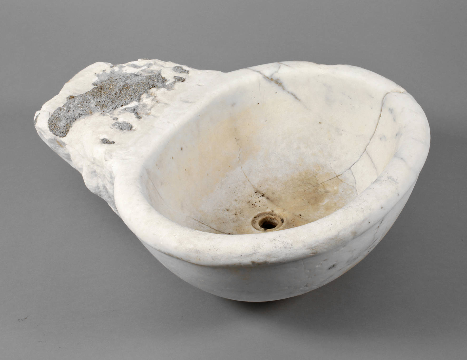 Kleines Wandbecken Marmor