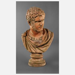 Antikisierende Büste