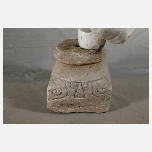 Große Gartenplastik Minotaurus