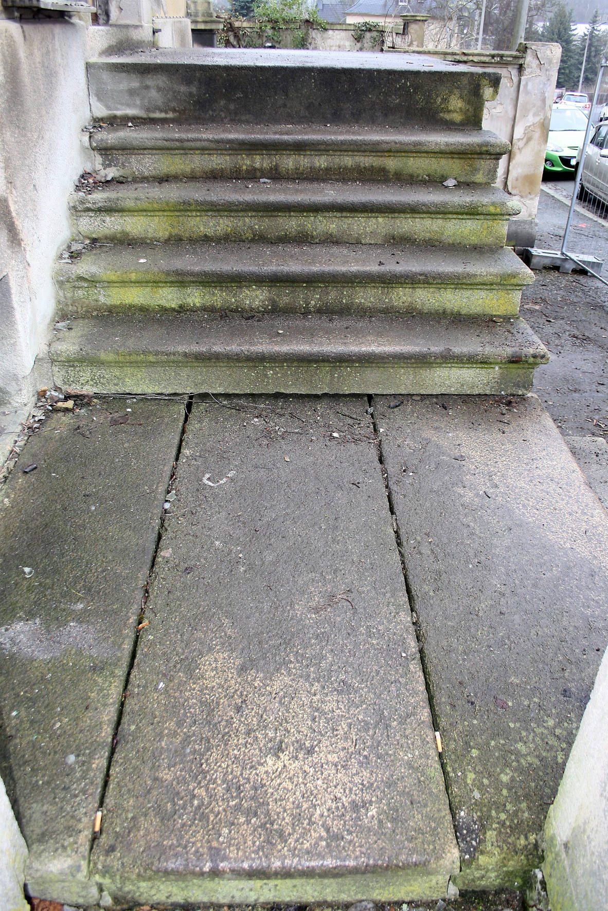 Treppenanlage Granit