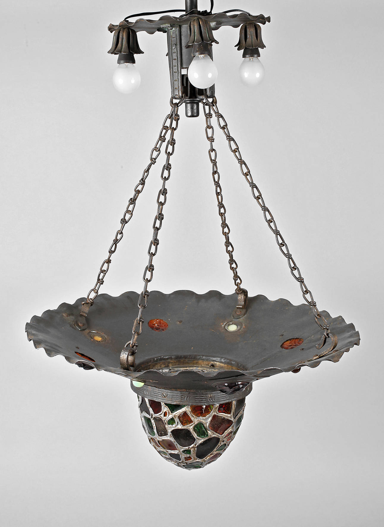 Deckenlampe Schmiedeeisen