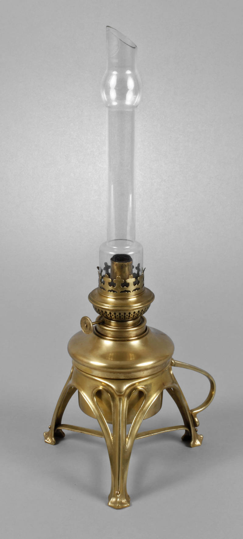 Petroleumlampe Messing