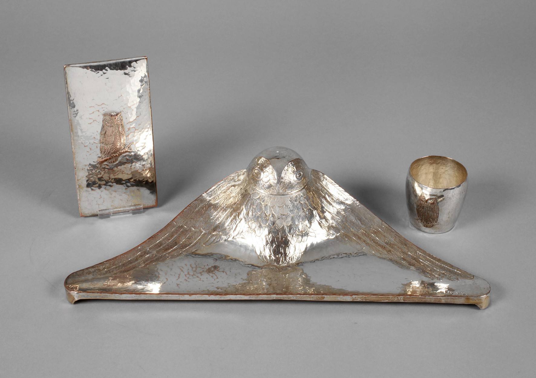 Schreibset mit Eulenmotiven