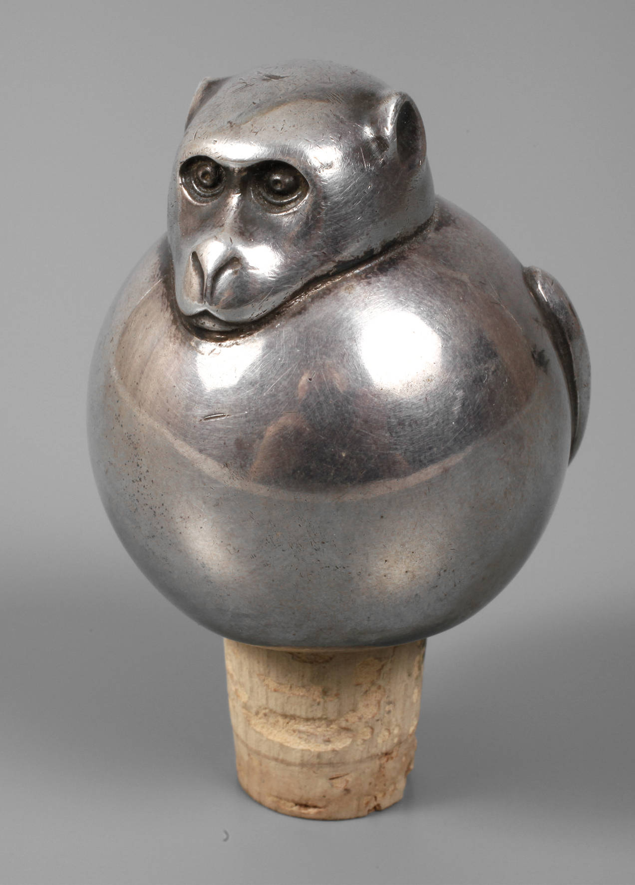 WMF Geislingen Flaschenstopfen Affe