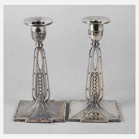 WMF Geislingen Paar Jugendstilleuchter111