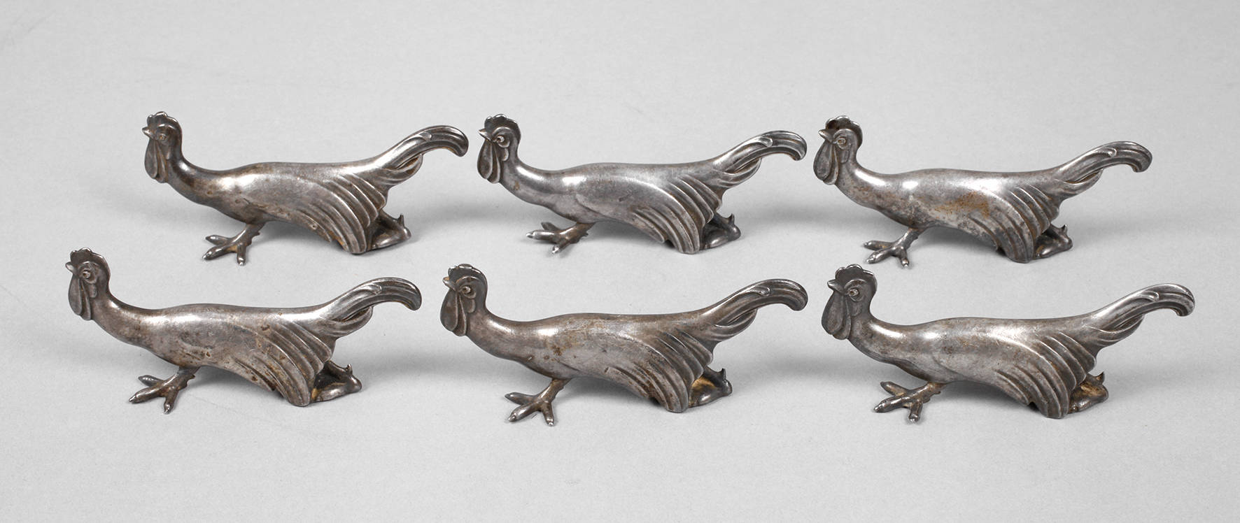 WMF Geislingen sechs Messerbänkchen