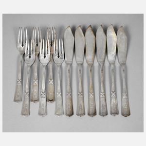 Silber Fischbesteck