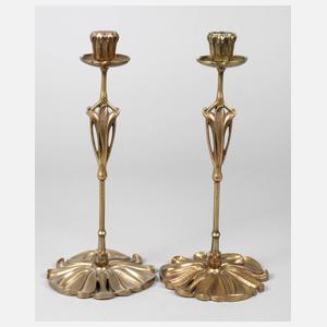 Georges de Feure Paar Leuchter