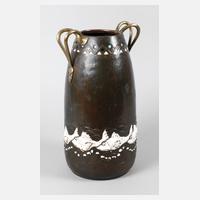 Große emaillierte Vase111