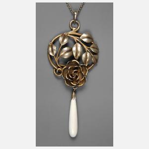 Anhänger mit Elfenbeintropfen