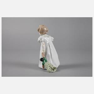 Meissen Hentschelkind ”Mädchen mit Puppe”