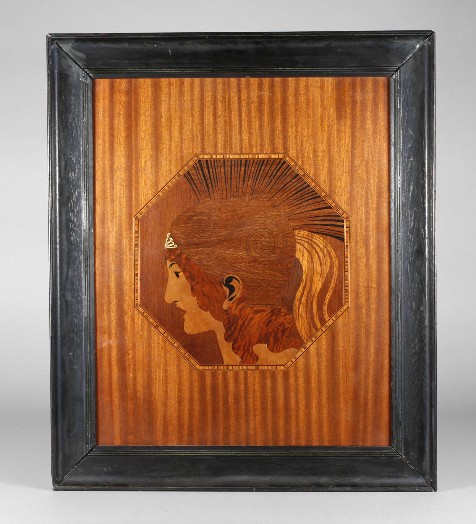 Intarsienbild ”Pallas Athena”