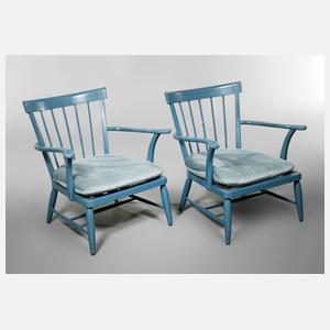 Paar Armlehnstühle Walter Knoll ”Antimott”