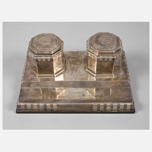 Frankreich Schreibtischset Silber