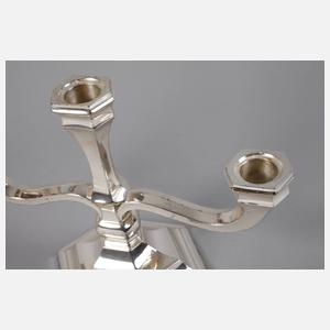 Wilkens Paar dreiflammige Leuchter