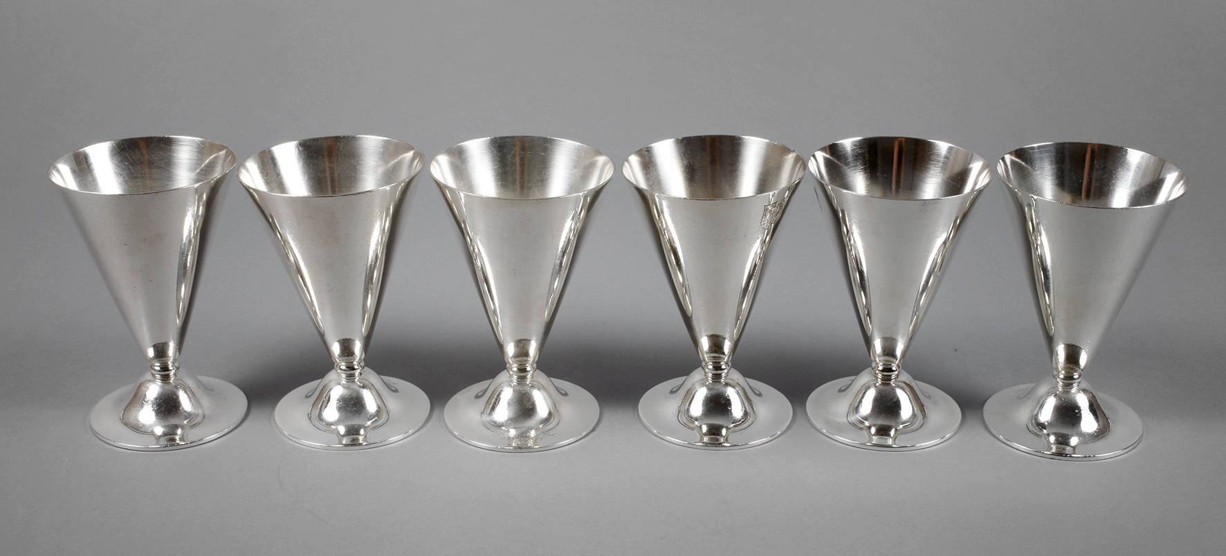 WMF Geislingen sechs Eisbecher