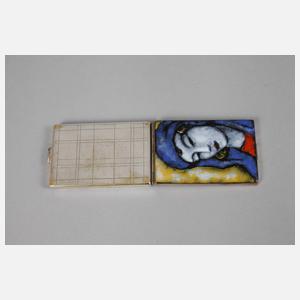 Zigarettenetui Emaille