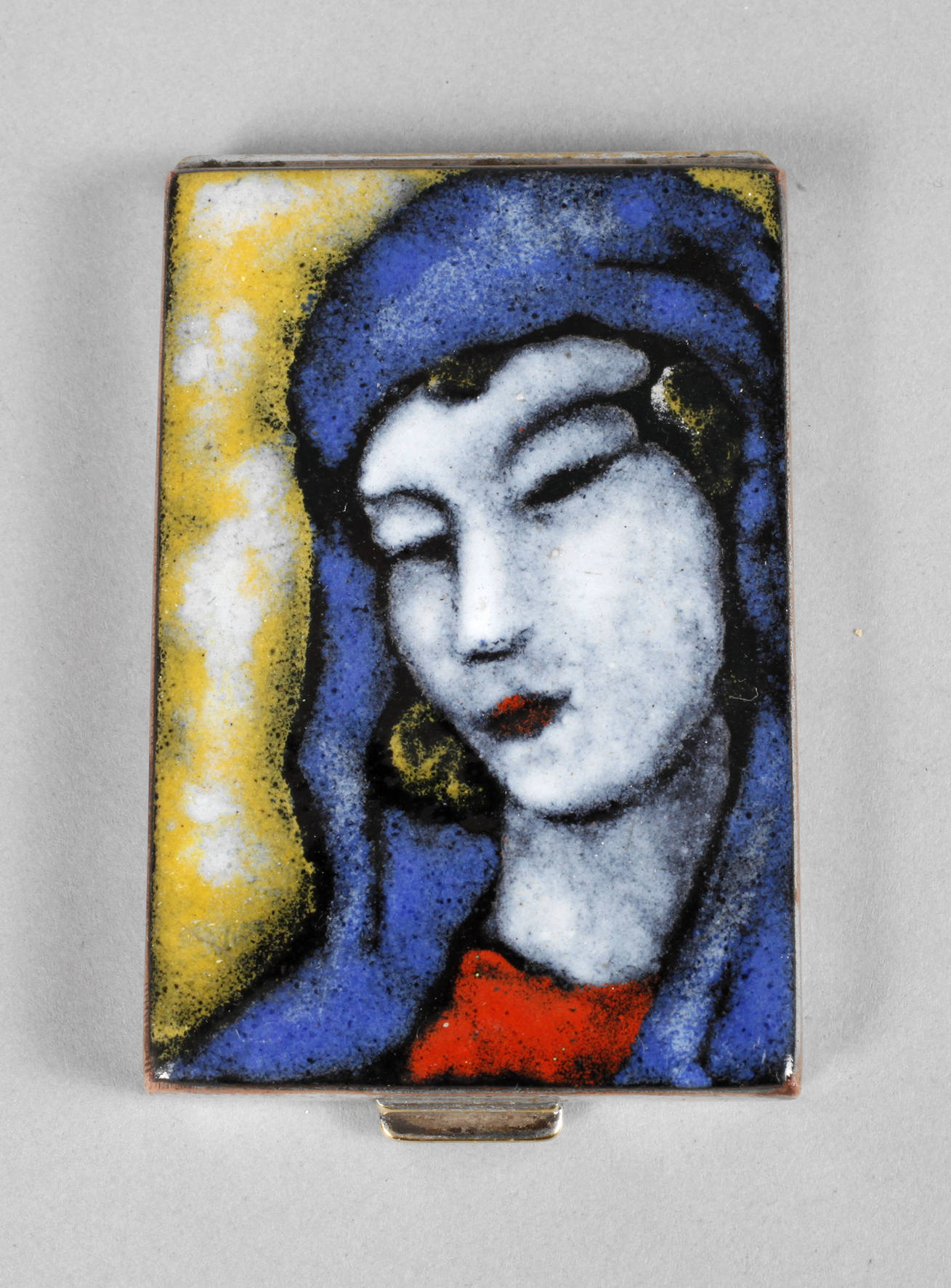 Zigarettenetui Emaille