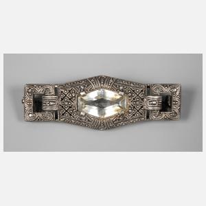 Brosche mit synthetischem Spinell