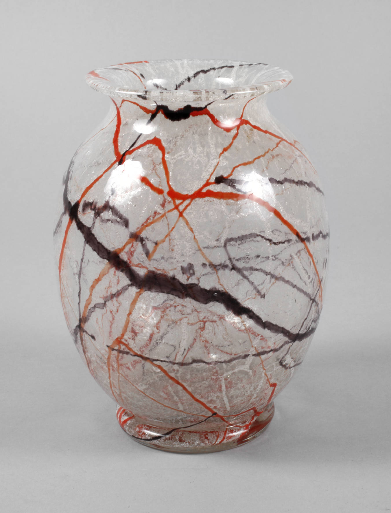 Loetz Wwe. Schaumglasvase