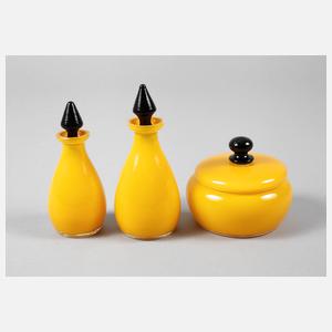 Loetz Wwe. drei Teile Tangoglas