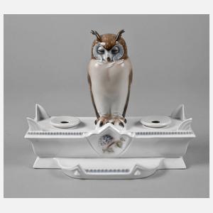 Rosenthal Schreibzeug mit Eule