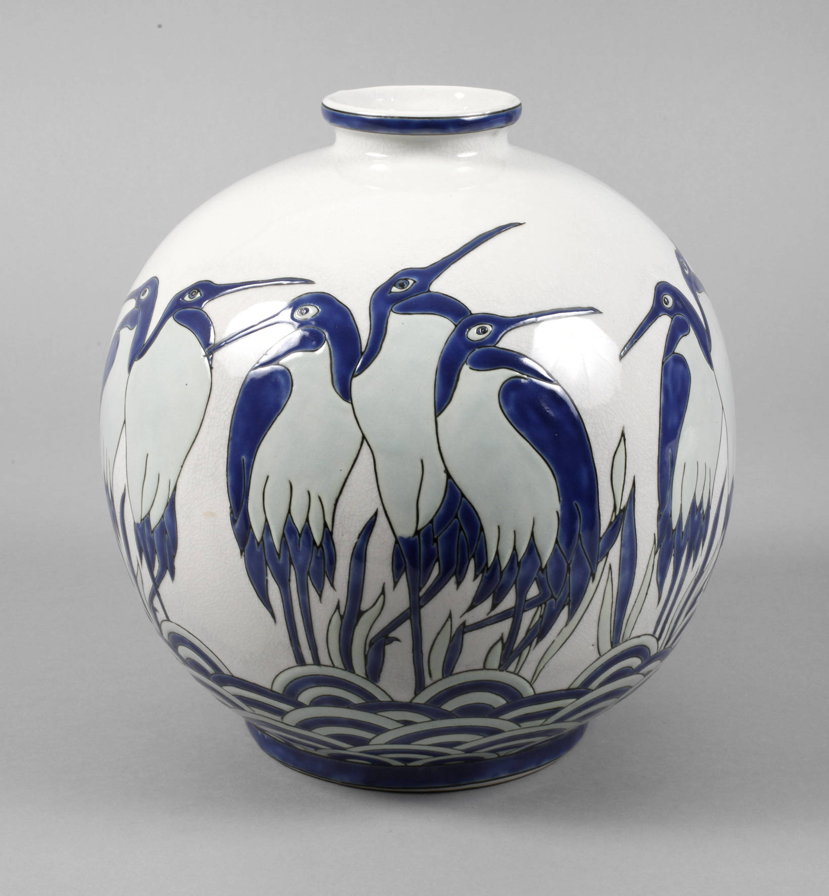 Belgien große Kugelvase