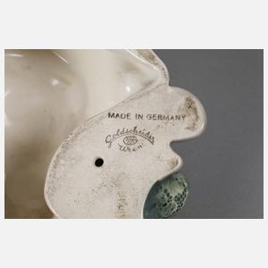 Goldscheider Wien Wandmaske Rokokodame