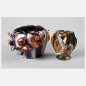 Österreich zwei Vasen