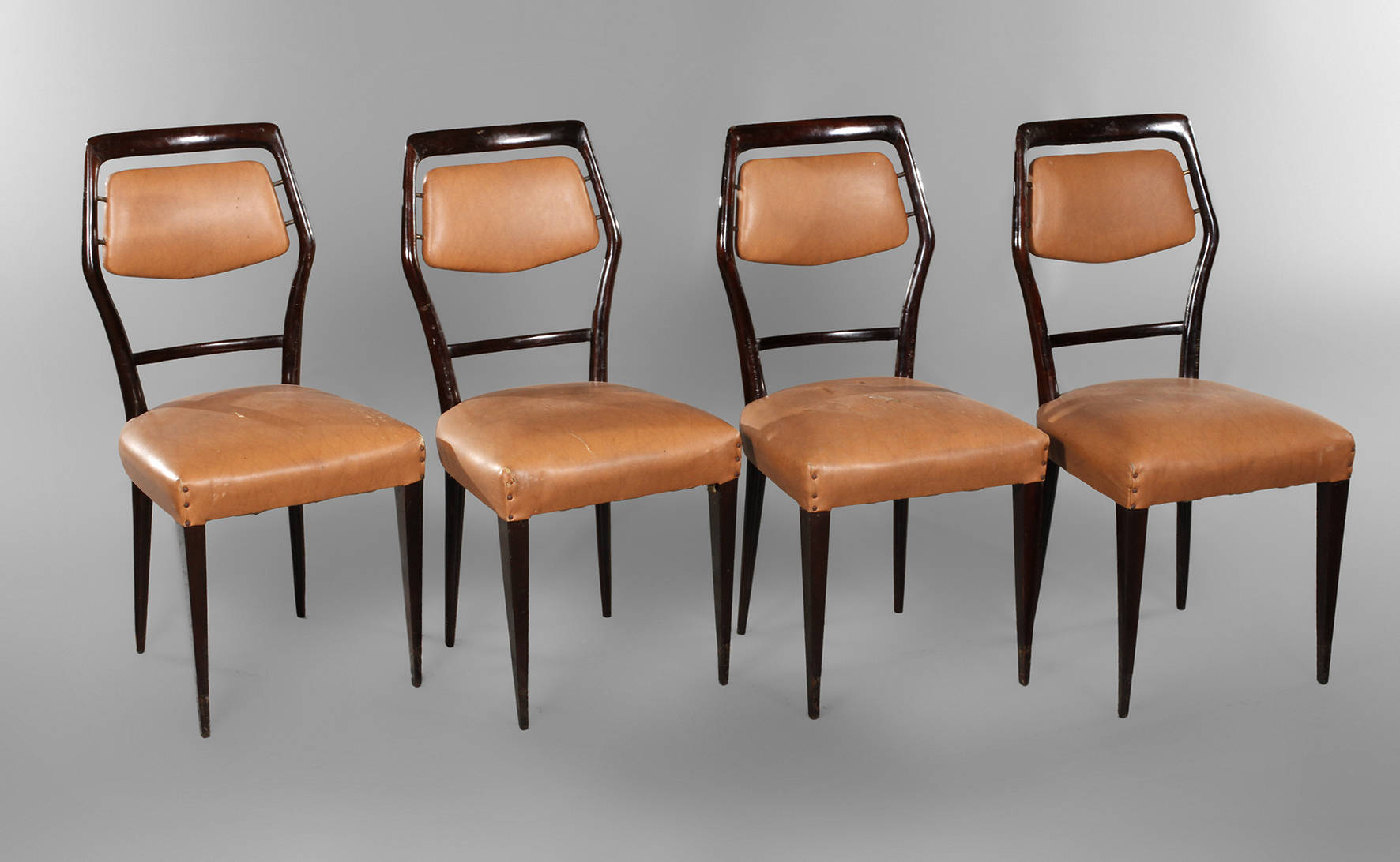 Vier Esszimmerstühle Italien
