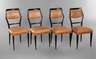 Vier Esszimmerstühle Italien