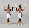 Murano zwei Leuchterfiguren