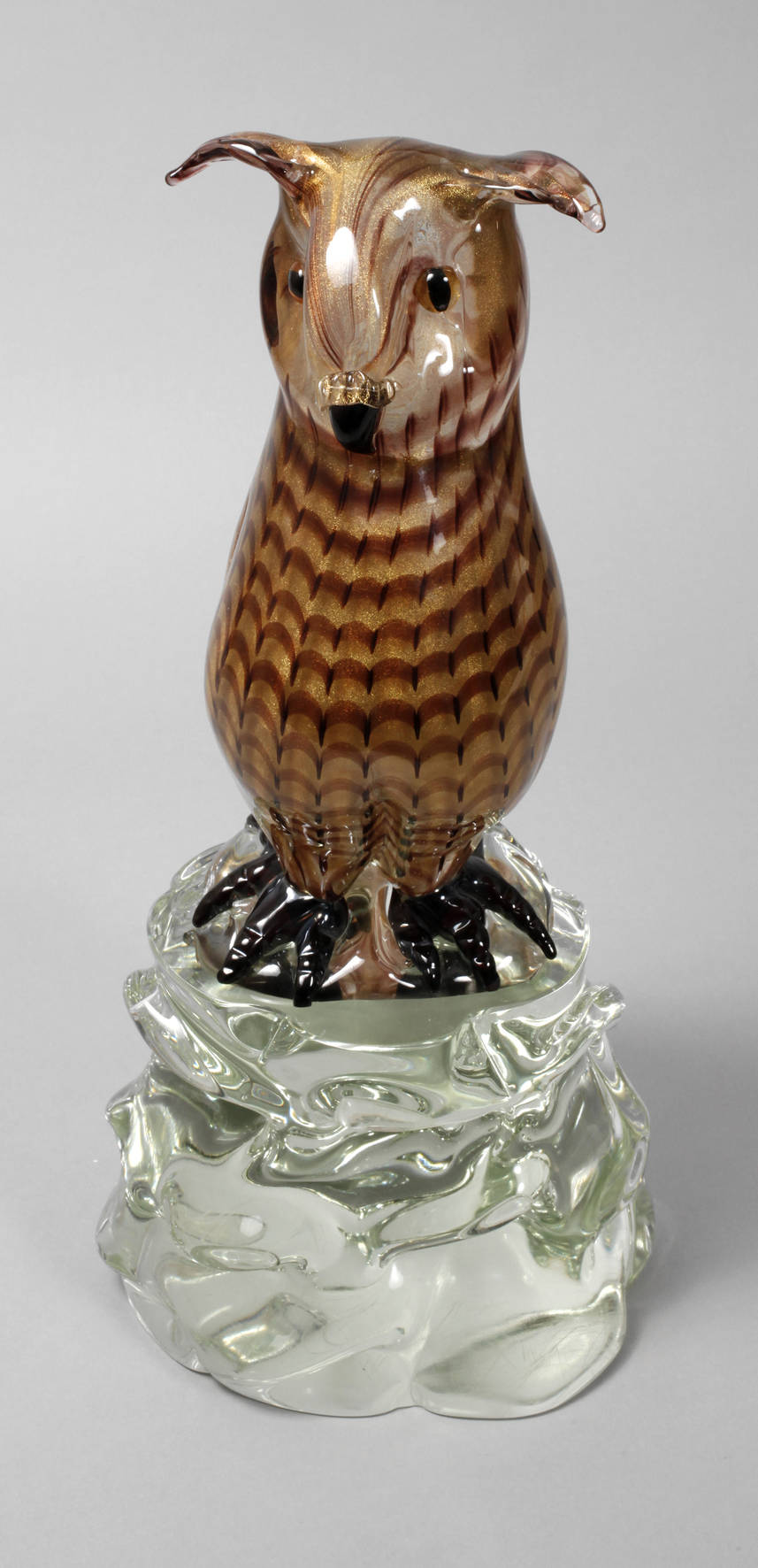 Murano Skulptur Eule