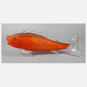 Murano übergroße Fischskulptur
