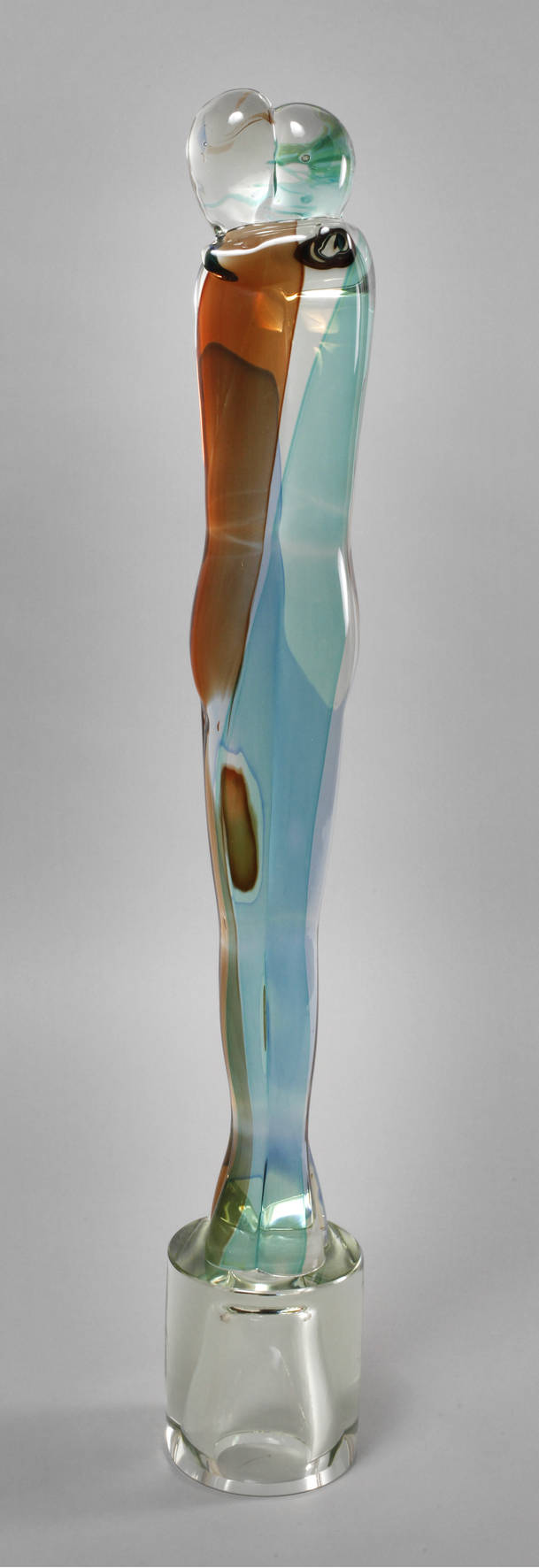 Murano übergroße Glasskulptur ”Der Kuss”