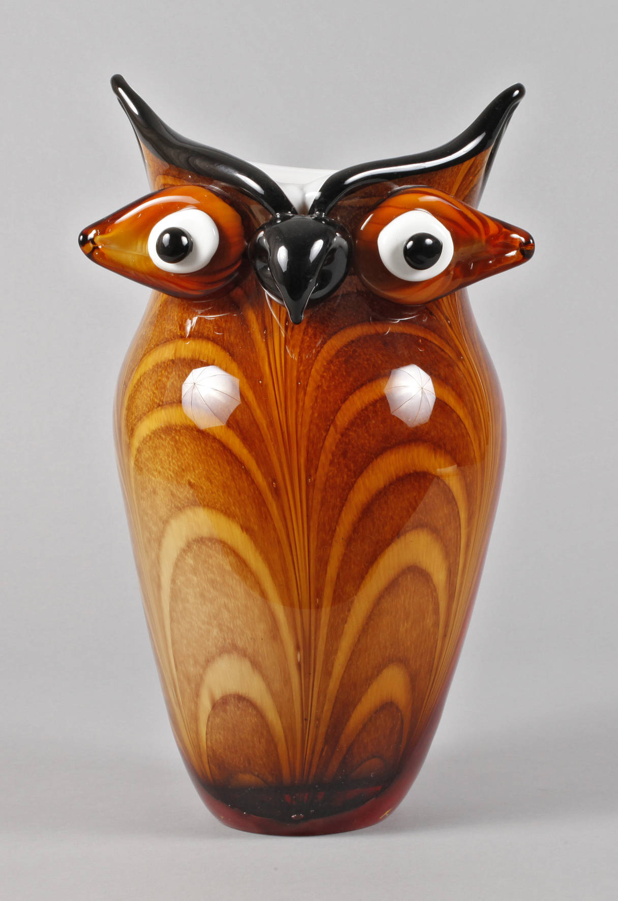 Murano Vase als Eule
