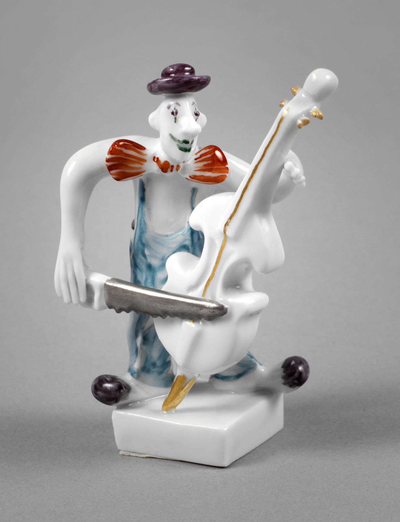 Meissen musizierender Clown