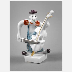 Meissen musizierender Clown