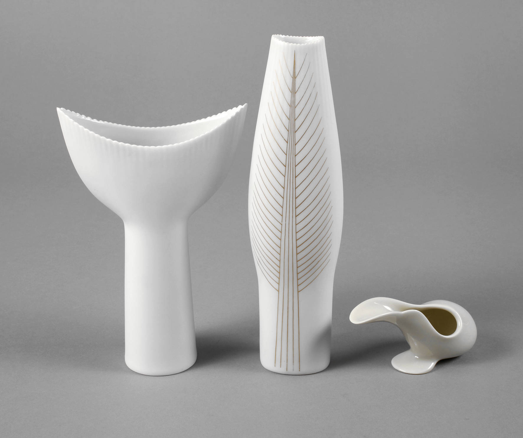 Rosenthal drei Vasen