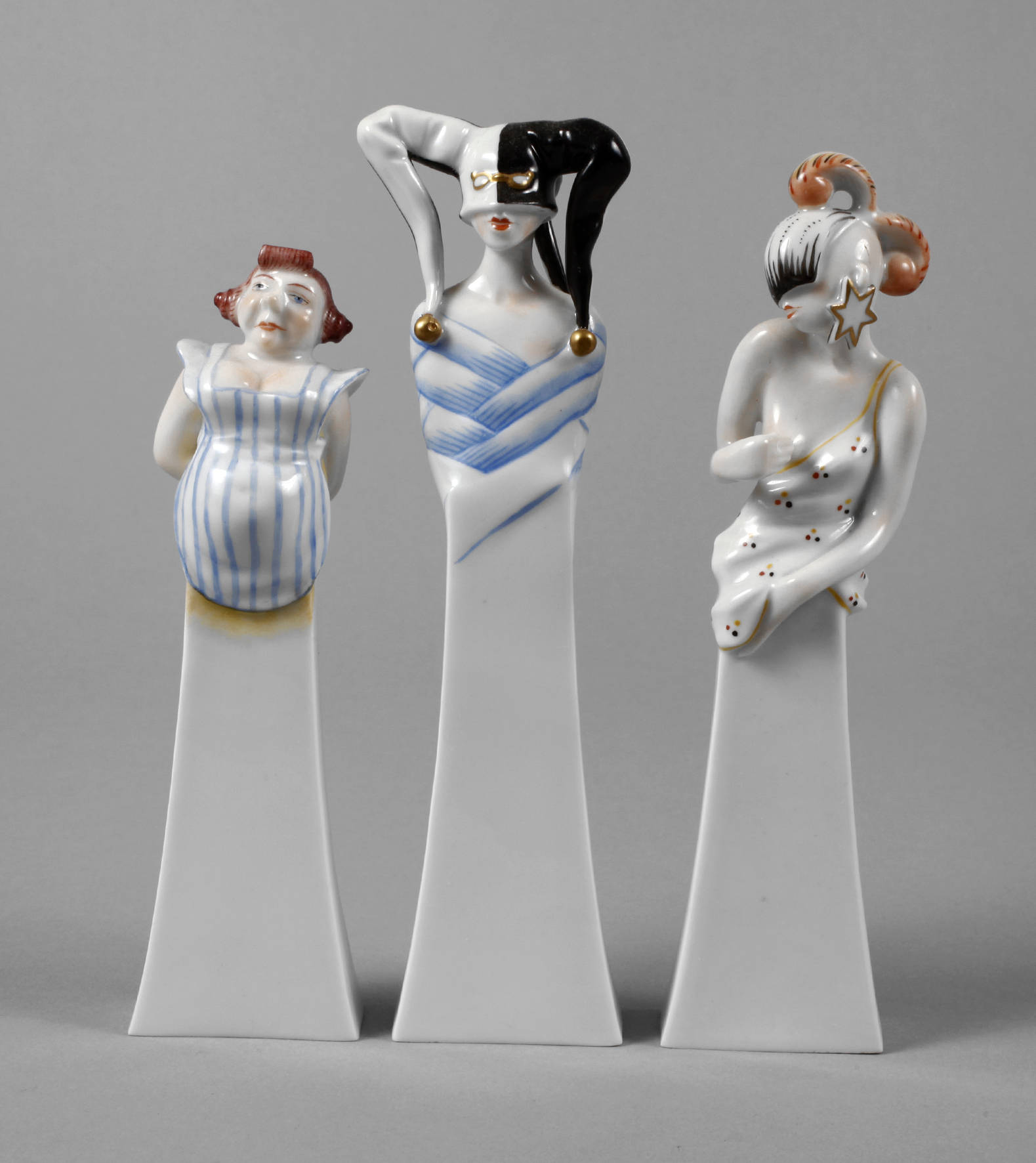 Volkstedt drei Figuren Kati Zorn