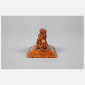 Bernsteinschnitzerei Barock