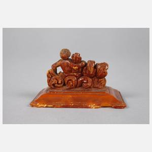 Bernsteinschnitzerei Barock