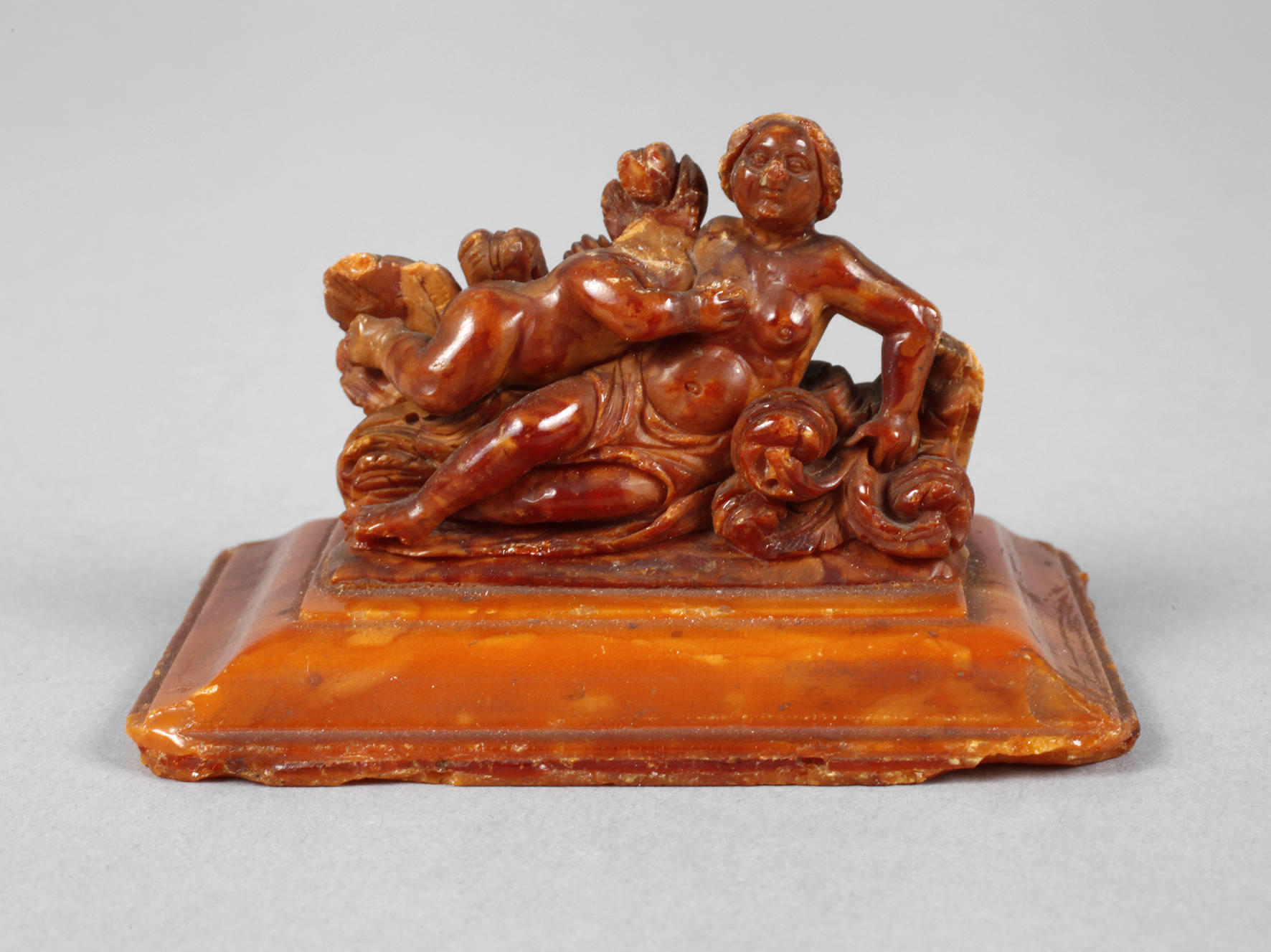 Bernsteinschnitzerei Barock