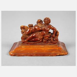 Bernsteinschnitzerei Barock