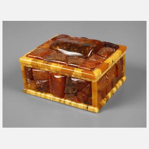 Bernsteinschatulle