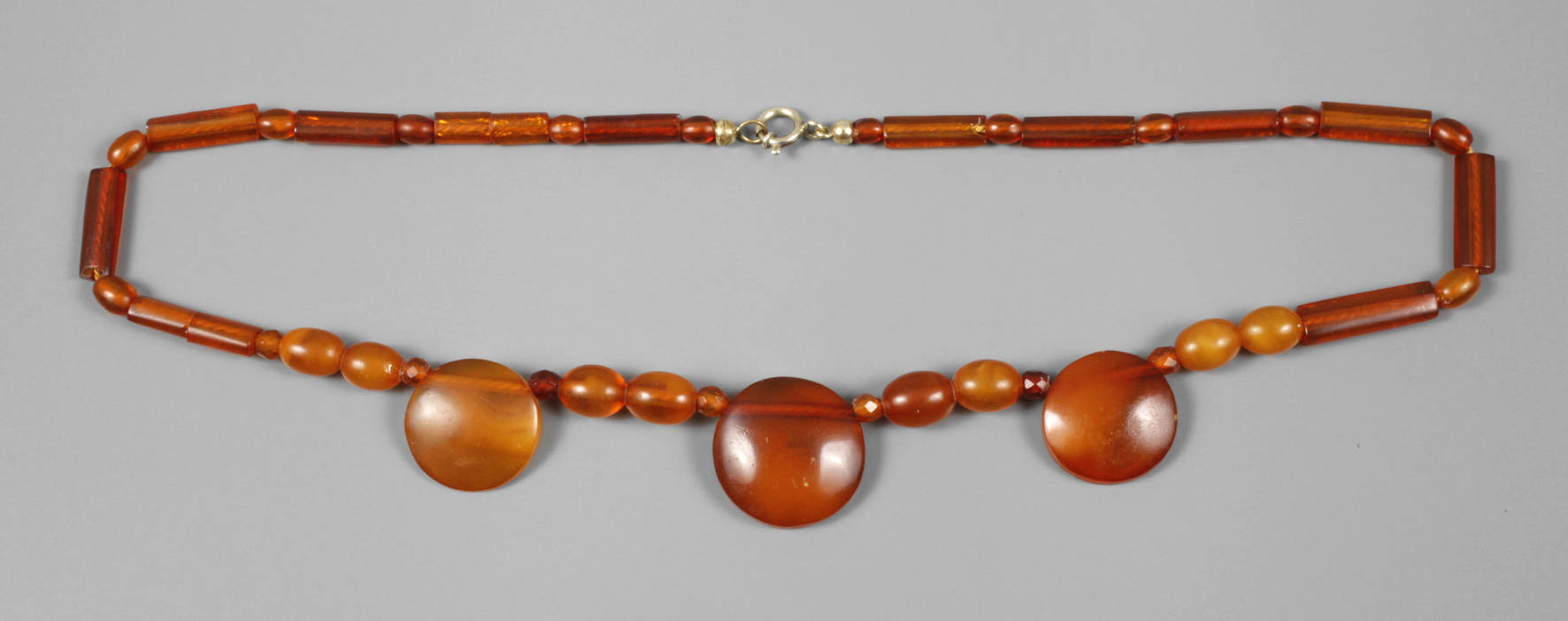 Bernsteincollier Art déco