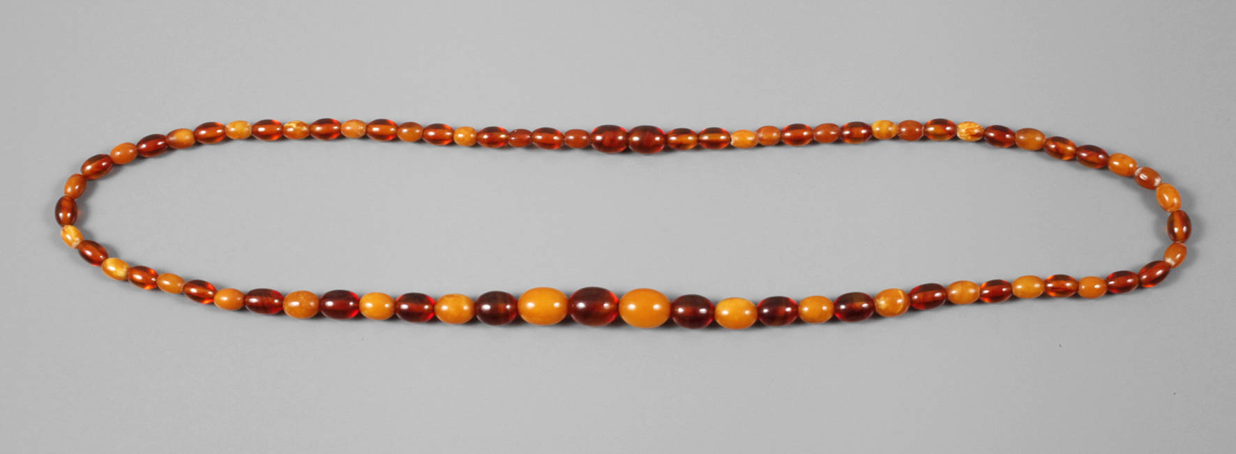 Kette Bernstein mit Bernsteinimitat