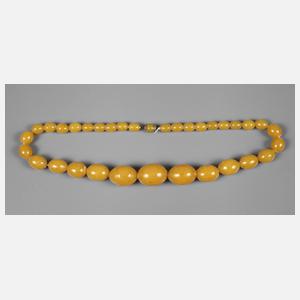 Kette Bernsteinimitat