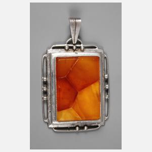 Bernsteinanhänger Fischlandschmuck