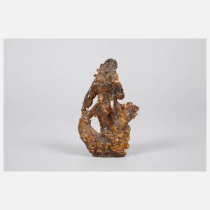 Feine Bernsteinschnitzerei